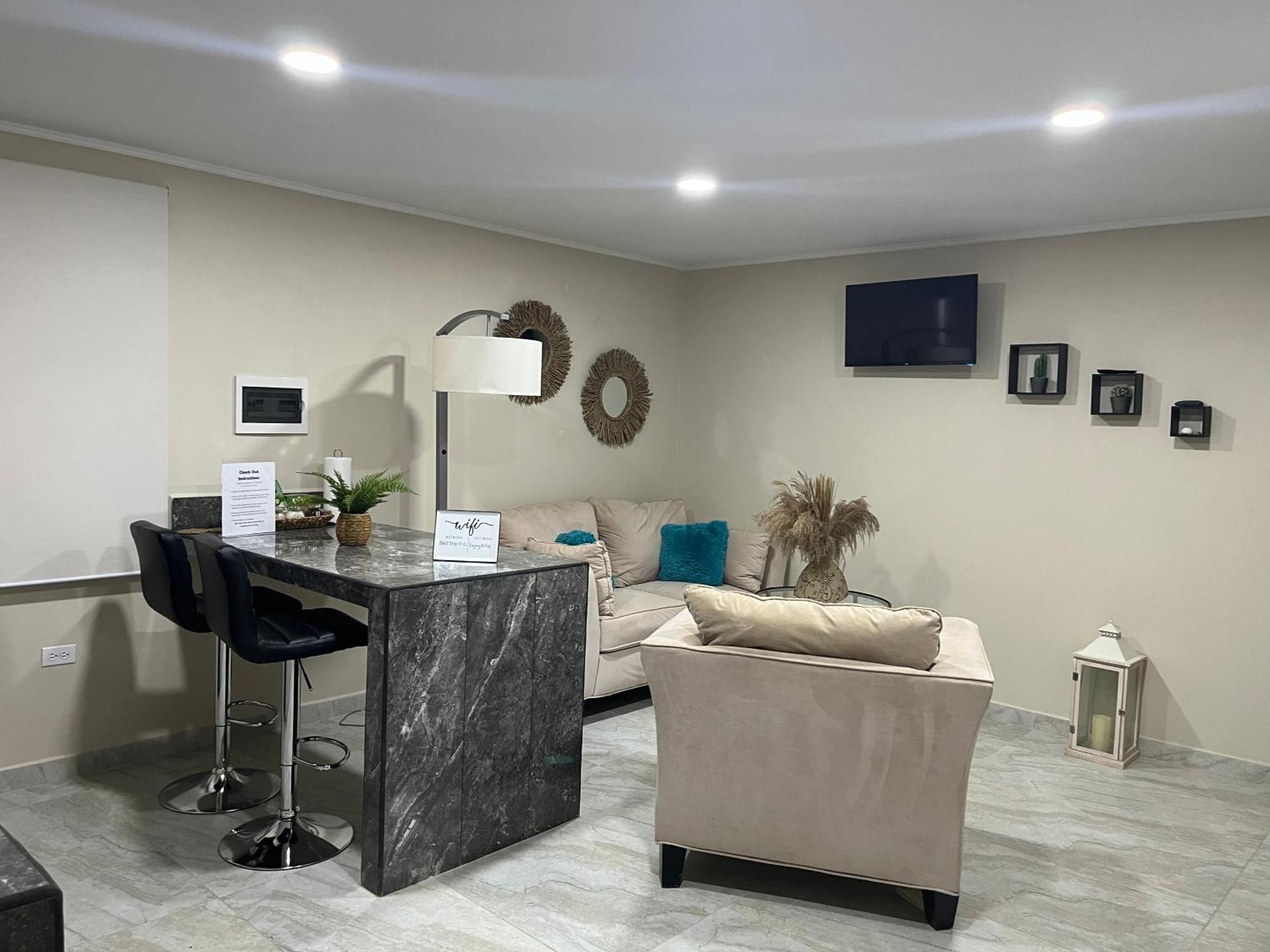 Cozy 1-Bedroom Apartment Minutes Away Drive To Mangel Halto Beach Savaneta Kültér fotó